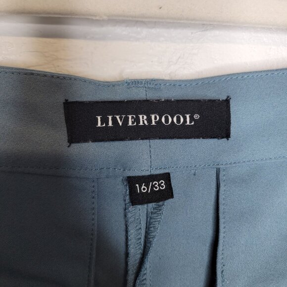 Liverpool Women's Size 16 Pants Kelsey Trouser Blue - Picture 3 of 6